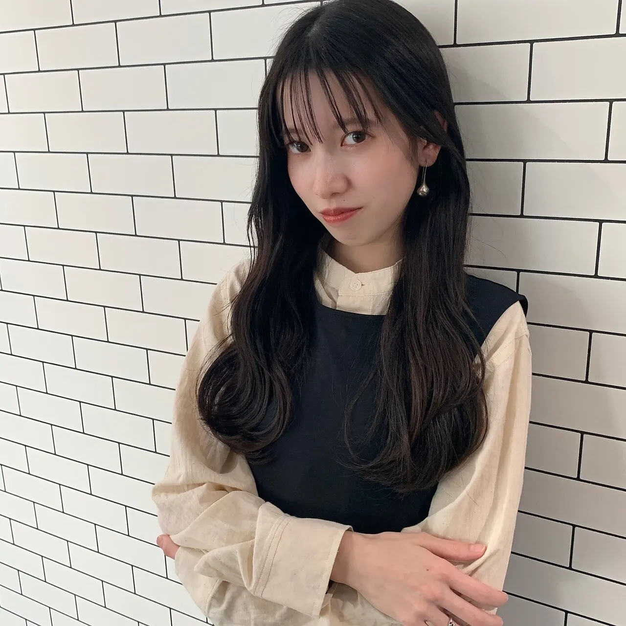 くびれ内巻きウェーブ / ロングヘア